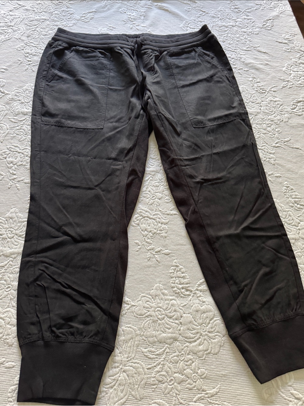 CAbi Black Women's Track Joggers